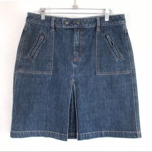 GAP denim skirt size 8